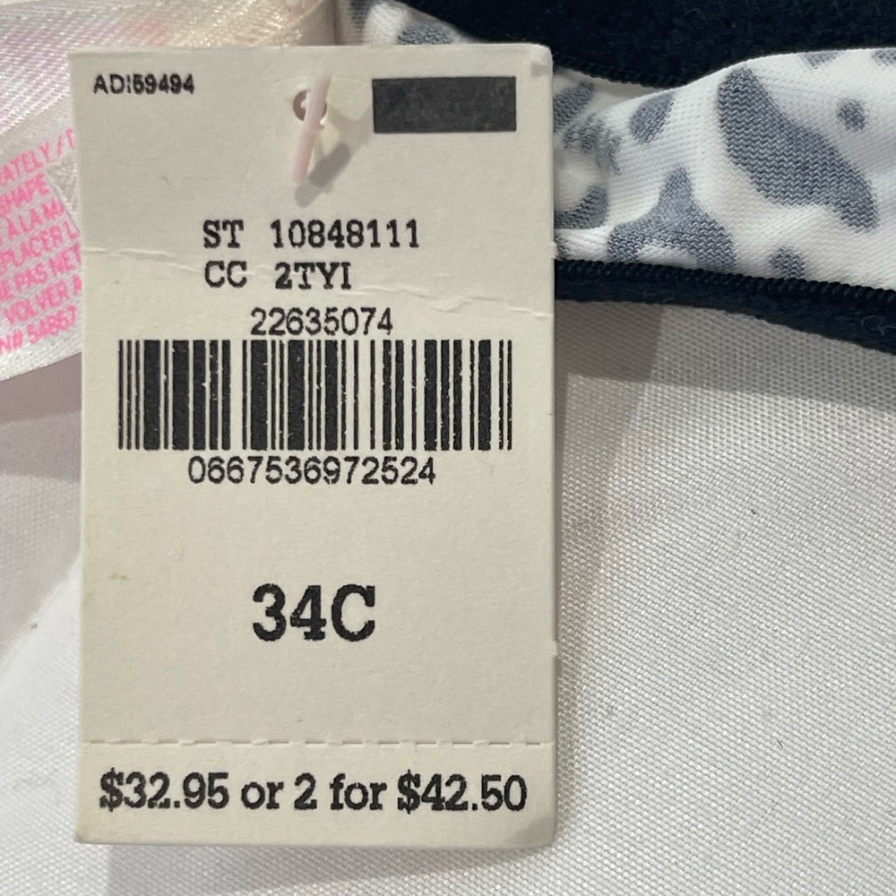 NWT Pink Victoria Secret Bra - 34C 
**Brand new; never used** - Picture 5 of 5